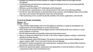 Aws Cloud Support Engineer Resume Sample Aws Cloud Engineer Resume Best Resume Examples