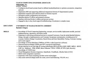 Aws Cloud Support Engineer Resume Sample Aws Cloud Engineer Resume