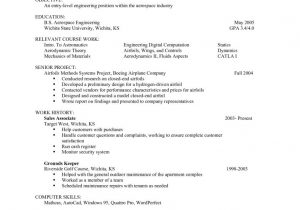 Basic Resume Sample for No Experience Resume for Students with No Experience – Task List Templates