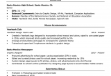 Basic Resume Samples for Highschool Students High School Resume Template & Writing Tips