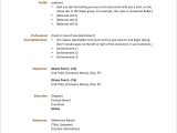 Basic Sample Of A Simple Resume 45 Free Modern Resume / Cv Templates – Minimalist, Simple & Clean …