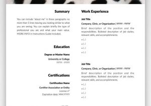 Bauer College Of Business Resume Template Betty Bauer” Animal Care Resume Cv Template for Word & Pages / Us …