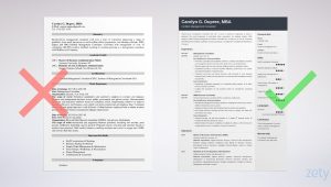 Before and after Resume Samples Of Consultancy Management Consultant Resume: Samples & Guide