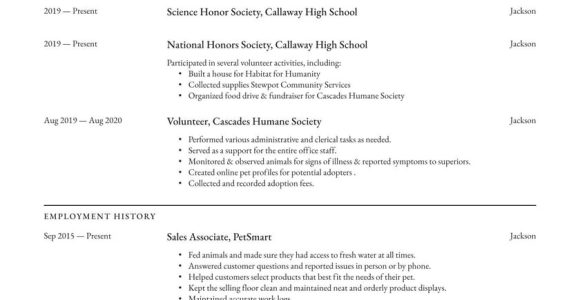 Beginner Student Job Seeker Sample High School Resume Template High School Student Resume Examples & Writing Tips 2022 (free Guide)