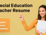 Behavioral Adjustment Special Ed Para Resume Sample Special Education Teacher Resume: Templates & Examples Cakeresume