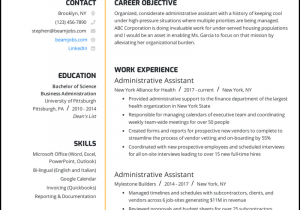 Best Resume Sample for Admin assistant Best 10 Resume Samples for Administrative assistant