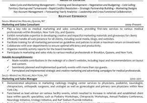Best Resume Samples for Sales and Marketing 12 13 Best Resume Samples for Sales and Marketing