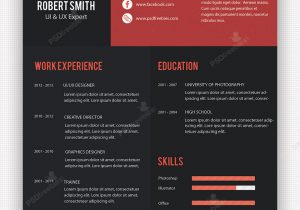 Best Resume Templates for Free Download Creative Professional Resume Template Free Psd â Psdfreebies.com