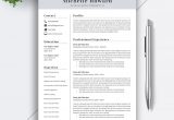 Best Resume Templates for It Professionals Best Professional Resume Template Word, Cv Template, Simple Resume …