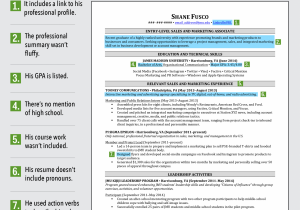 Best Sample Of Resume for Fresh Graduate 8 Reasons This is An Excellent Resume for A Recent College