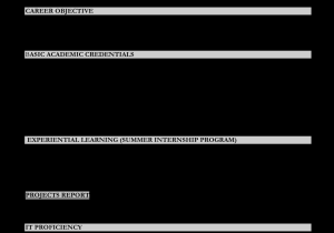 Best Sample Resume for Freshers Engineers Resume for Electrical Engineer Fresher