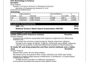 Best Sample Resume for Freshers Engineers Resume format for Freshers It Engineers