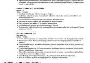 Best Sample Resume Of Cctv Technician Cctv Resume Resume Sample