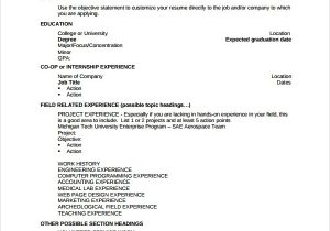Biomedical Engineering Resume Samples for Freshers 10 Biomedical Engineer Resume Templates