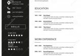 Black and White Resume Template Free Download Minimal Resume Cv Template, Clean Black and White Design Stock …