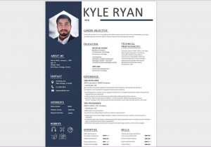 Blue Grey Resume Template Free Download 11 Best Microsoft Word Templates to Create Resumes