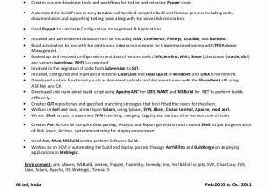 Build and Release Engineer Resume Sample India Build and Release Engineer Resume Best Khaleel Devops