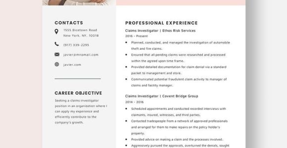Building A Private Investigator Resume Sample Investigator Resume Templates Pages – Design, Free, Download …
