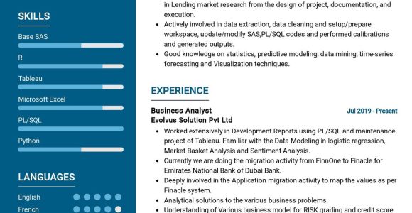 Business Analyst Data Migration Resume Sample Business Analyst Resume Template 2022 Writing Tips – Resumekraft