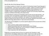 Business Analyst Resume Cover Letter Samples Business Analyst Project Manager Cover Letter Examples – Qwikresume