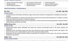 Business Analyst with Gap Analysis Experience Sample Resume Business Analyst Resume Examples & Template (with Job Winning Tips)