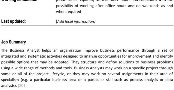 Business Analyst with Mita Resume Samples Add Company Name Add Geographical Location Add/edit as …