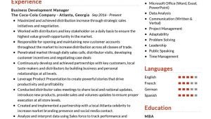 Business Develop Ent Engineer Sample Resume Business Development Manager Example 2022 Writing Tips – Resumekraft