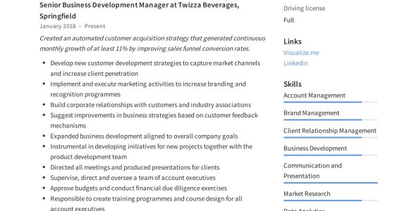 Business Development Executive Resume Sample India Business Development Manager Resume & Guide 2022