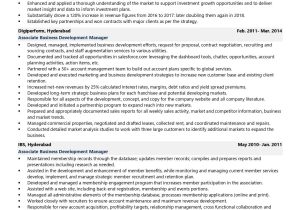 Business Development Manager Resume Objective Sample Business Development Manager Resume Examples & Template (with Job …