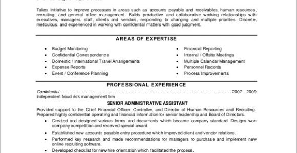 C Level Executive assistant Resume Sample Free 8 Sample Executive assistant Resume Templates In Ms