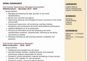 Call Center Operations Manager Resume Sample Call Center Operations Manager Resume Samples Call Center Operations Manager Resume Sample Call Center Operations Manager Resume Samples