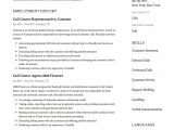 Call Center Resume Sample with Experience 9 10 Example Call Center Resume Lascazuelasphilly