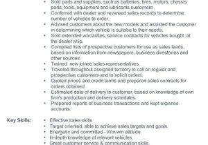 Car Salesman Job Description Resume Sample Car Sales Cv Resume – Car Sales Cv Example