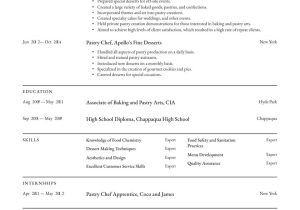 Chef Resume Sample by Resume Genius Pastry Chef Resume Examples & Writing Tips 2022 (free Guide)