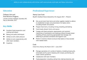 Chick Fil A Cook Resume Sample Chef Resume Examples In 2022 – Resumebuilder.com