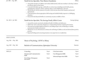 Child and Youth Care Resume Samples Youth Services Specialist Resume Examples & Writing Tips 2022 (free