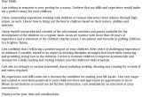 Child Care Resume Cover Letter Sample Cover Letter Example Childcare