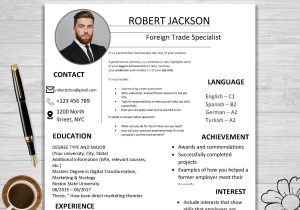 Chronological Resume Sample 2023 for ats Chronological Cv – Etsy.de