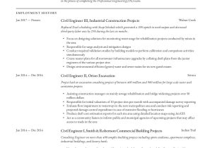 Chronological Resume Sample for Civil Engineer Civil Engineer Resume & Writing Guide  12 Resume Templates 2022