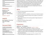 Civil Engineer Resume Template Free Download Civil Engineer Resume Example Cv Sample [2020] – Resumekraft