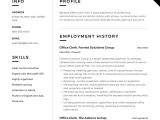 Clerical Resume Sample with No Experience Office Clerk Resume & Guide  12 Samples Pdf 2021