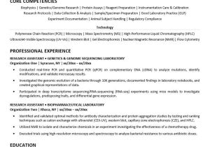 Clinical Research assistant Resume Sample Publication Research assistant Resume Monster.com