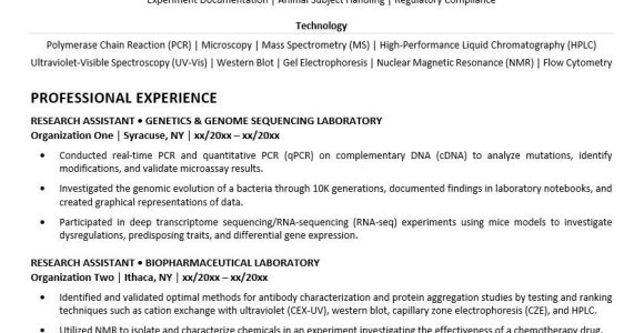 Clinical Research assistant Resume Sample Publication Research assistant Resume Monster.com