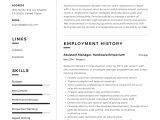 Clothing Store assistant Manager Resume Sample assistant Manager Resume & Writing Guide 12 Samples Pdf 2022