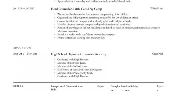 College Admission Sample Resume for College Application College Admissions Resume Examples & Writing Tips 2021 (free Guide)