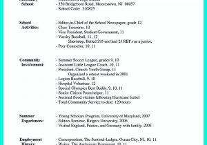 College Admission Sample Resume for College Application How to Write College Admission Resume, Dear? High School Resume …