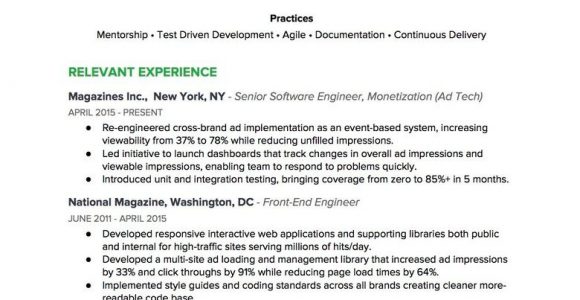 Combination Resume Sample for Career Change How to Write A Combination Resume (with Example!) the Muse