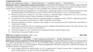 Compensation and Benefits Manager Resume Sample Hr Manager and Compensation Specialist Resume