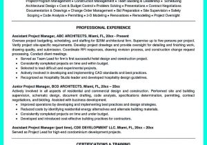 Construction Project Manager Resume Sample Doc Awesome Cool Construction Project Manager Resume to Get Applied …