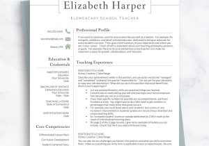 Cover Letter and Resume Samples for Teachers Teacher Resume Template for Word & Pages Teacher Cv – Etsy Ãsterreich